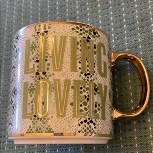 NIB/NWT Anthropologie set of 4 Gisele Living Lovely mugs